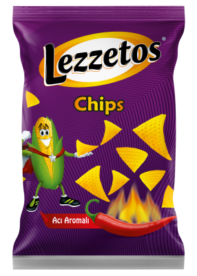 Lezzetos Chips Acı Aromalı